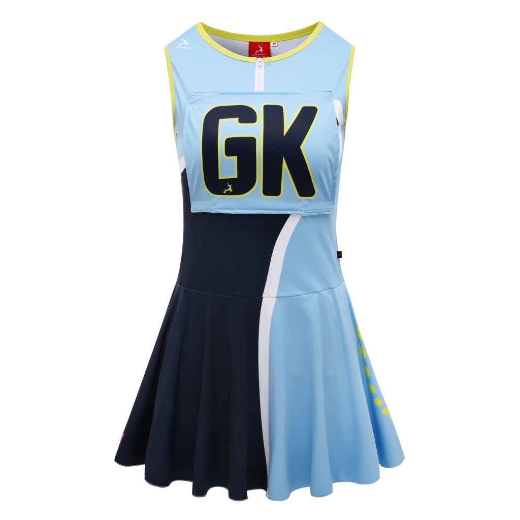 NETBALL BODYSUIT  DRESS BIBS-N12NBG