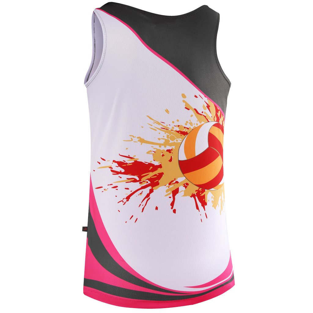 CUSTOM SINGLET-VOLLEYBALL SINGLET-L02PWG2