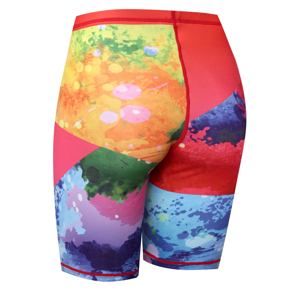 TIGHT JOG LONG SHORTS-LADY-C862ART6