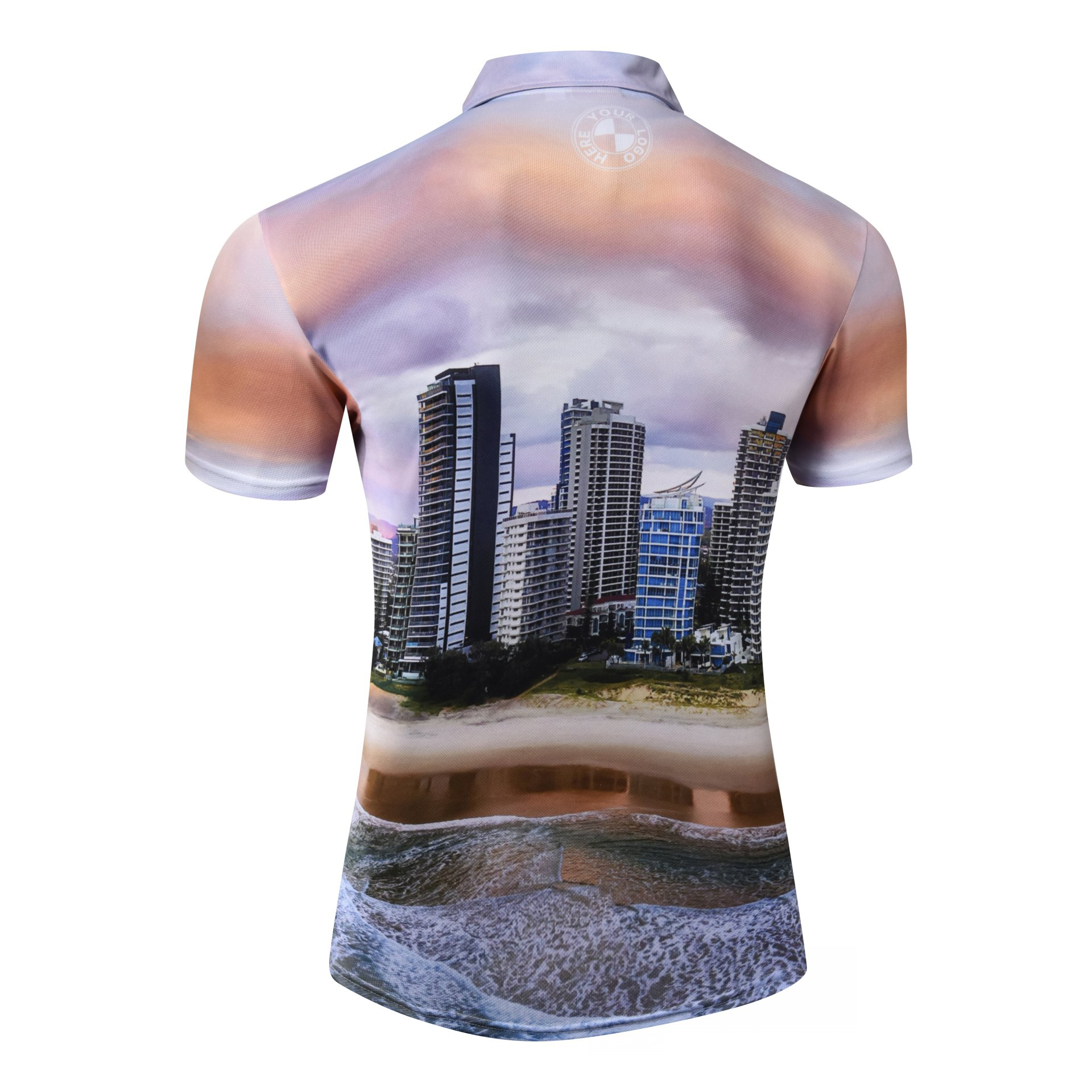 GOLD COAST PHOTOGRAPH POCKET SHIRT-L01ART4